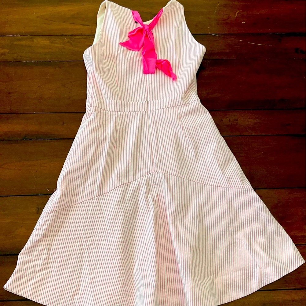 J Crew seersucker dress